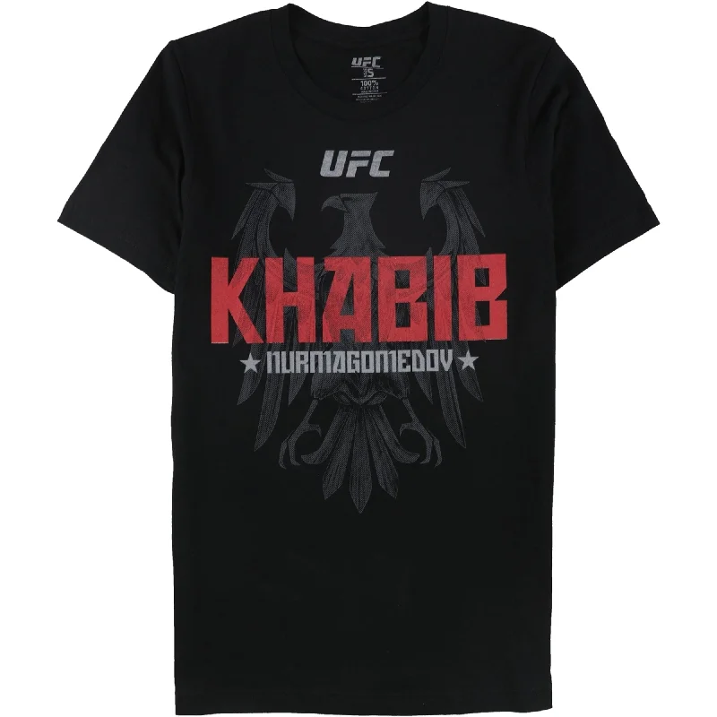 UFC Mens Khabib Graphic T-Shirt, Black, Small