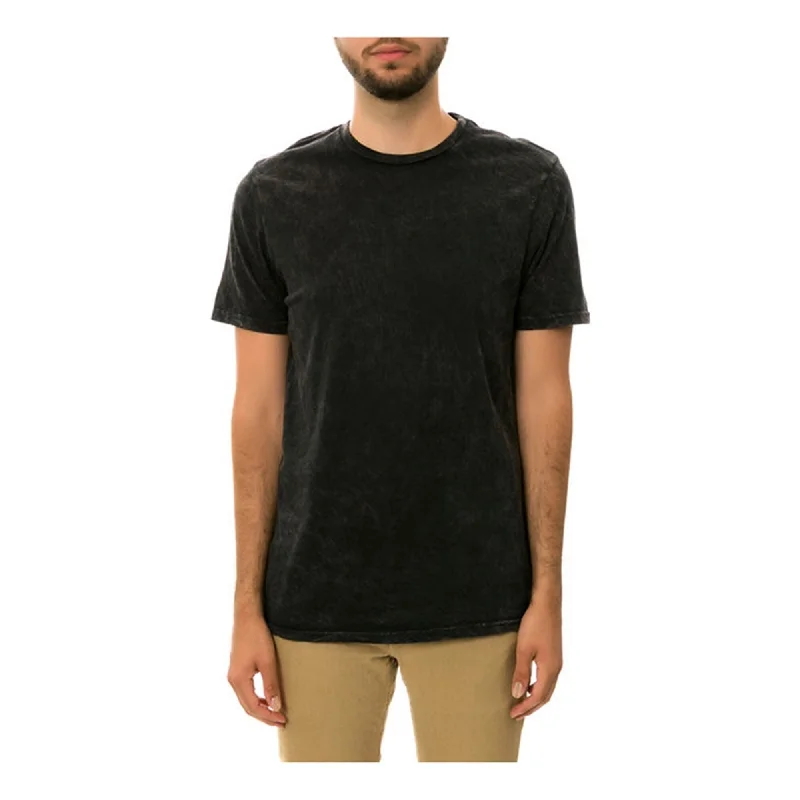 Volcom Mens The Mineral Wash Basic T-Shirt, Black, Small